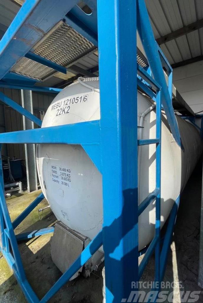  Container Tank 20500L with test certificate Contai tankcontainers