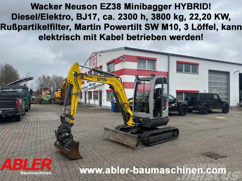 Wacker Neuson EZ 38 Hybrid! Minibagger diesel/Strom Powertilt Minigraafmachines < 7t