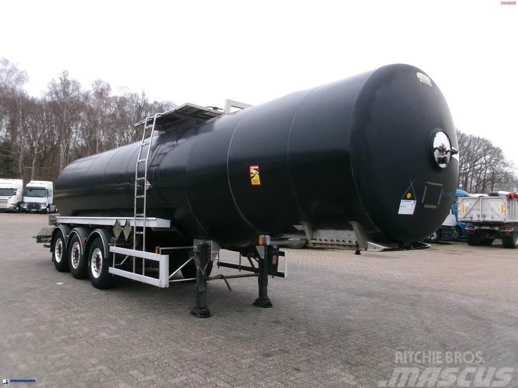 Magyar Bitumen / heavy oil tank inox 30.5 m3 / 1 comp + m Tankopleggers