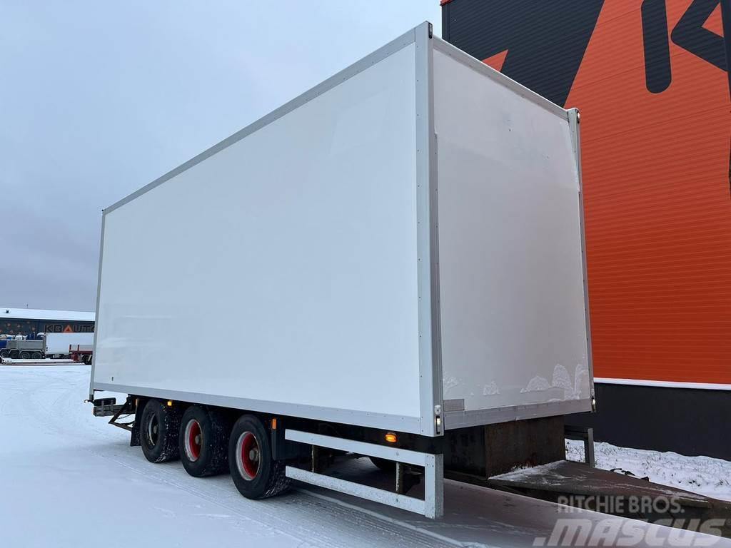 Parator SCV 24 BOX L=8120 mm Gesloten opbouw trailers