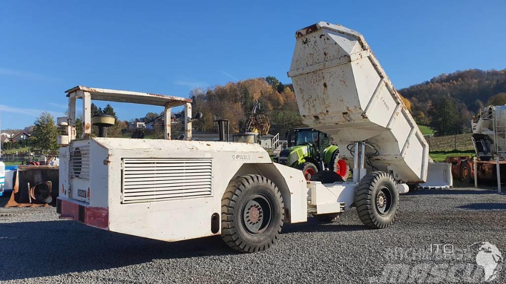 Paus ITC 8000 Mijnbouw trucks, ondergronds