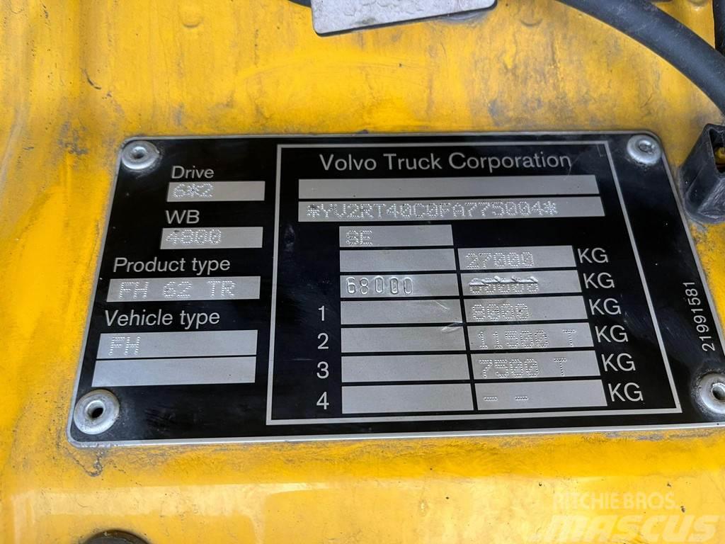 Volvo FH 500 6x2 FOR SALE AS CHASSIS ! / CHASSIS L=7300 Chassis met cabine