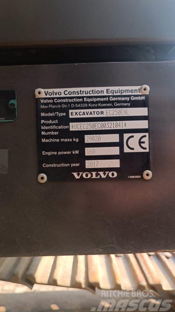Volvo EC250ENL Rupsgraafmachines