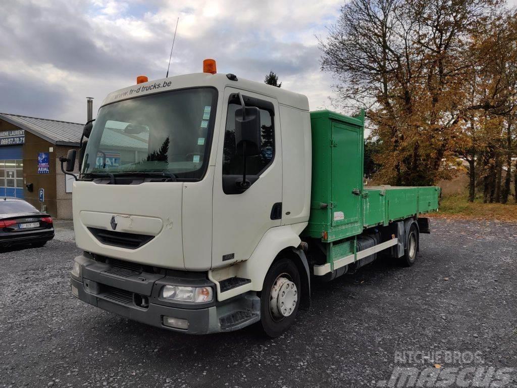 Renault Midlum 220 TIPPER WITH MATERIAL CASE Kipper