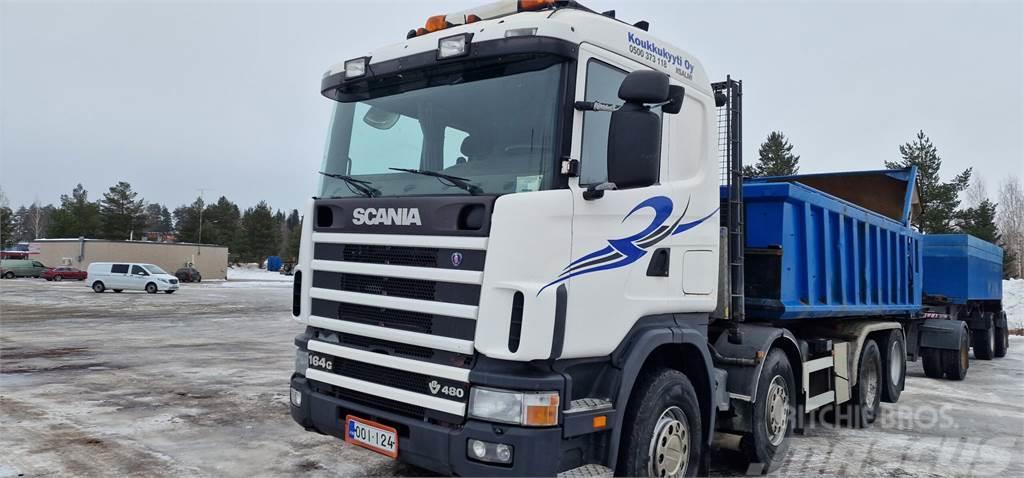 Scania G164 480 Vrachtwagen met containersysteem