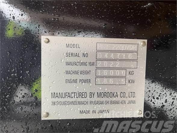 Morooka MST2200VDR Rupsdumpers