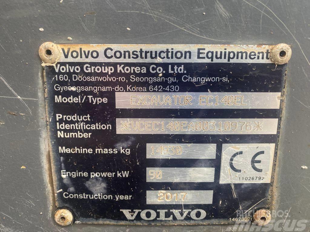 Volvo EC 140 EL Rupsgraafmachines