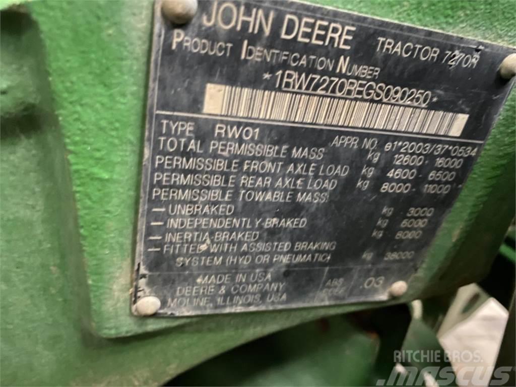 John Deere 7270R Tractoren