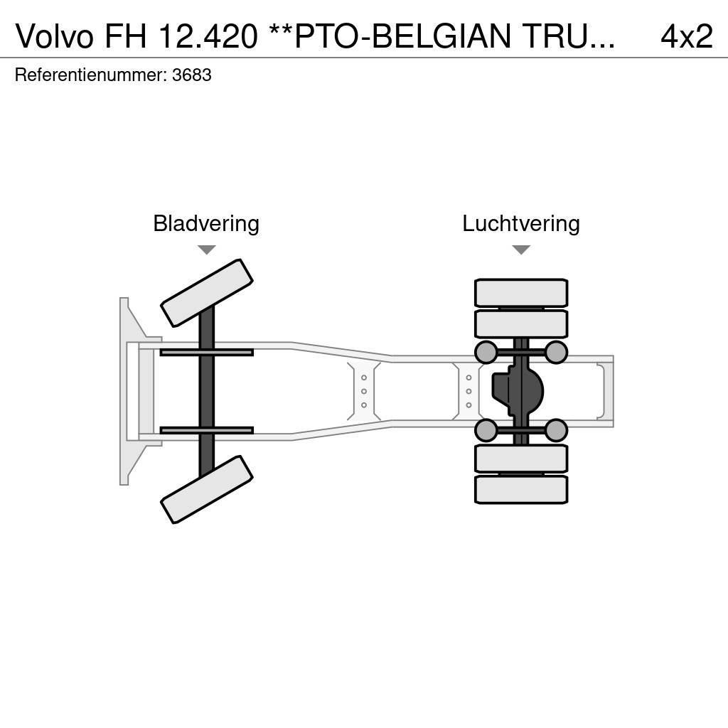 Volvo FH 12.420 **PTO-BELGIAN TRUCK-LOW MILEAGE** Trekkers