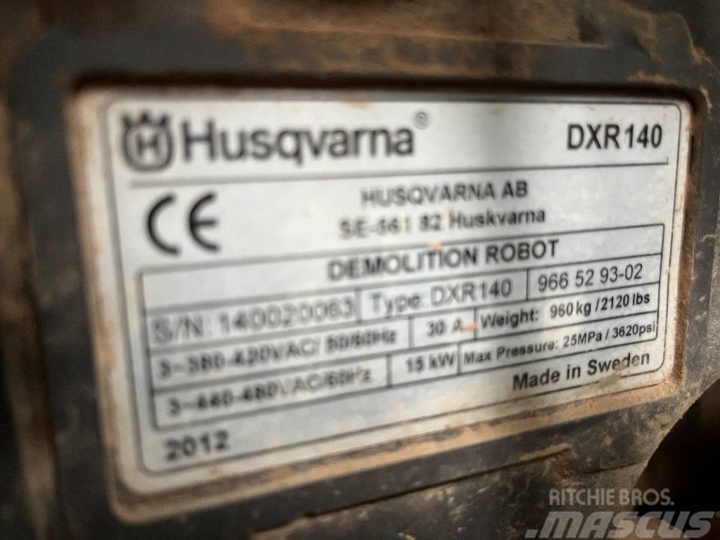 Husqvarna DXR 140 Minigraafmachines < 7t