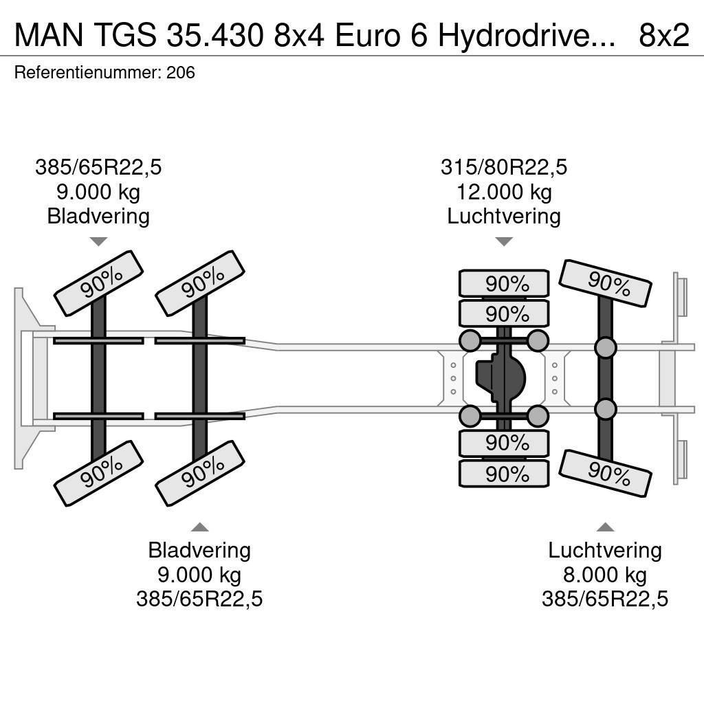 MAN TGS 35.430 8x4 Euro 6 Hydrodrive Tadano HK 40! Kranen voor alle terreinen