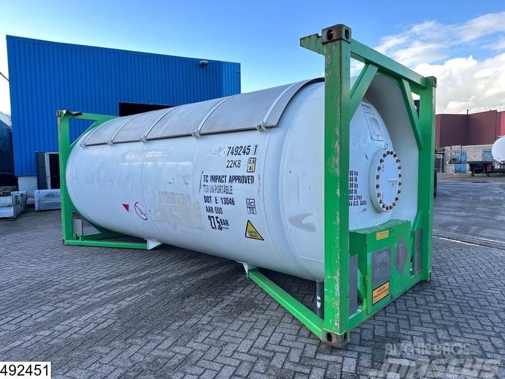  Consani tank container Zeecontainers