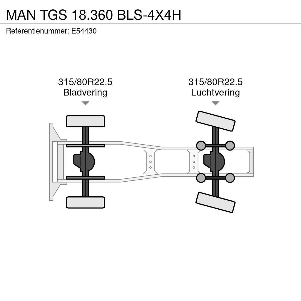 MAN TGS 18.360 BLS-4X4H Trekkers