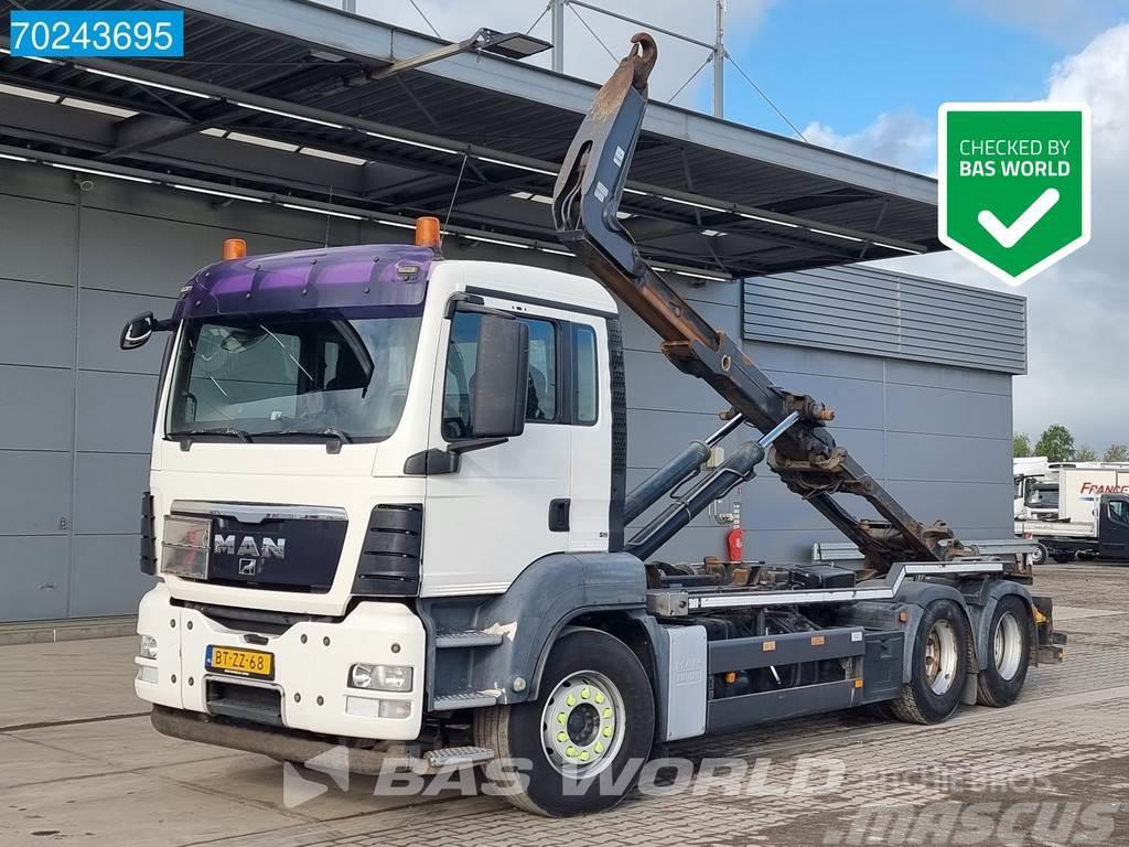 MAN TGS 28.360 6X2 NL-Truck 21T Hiab Multilift XR21Z61 Vrachtwagen met containersysteem