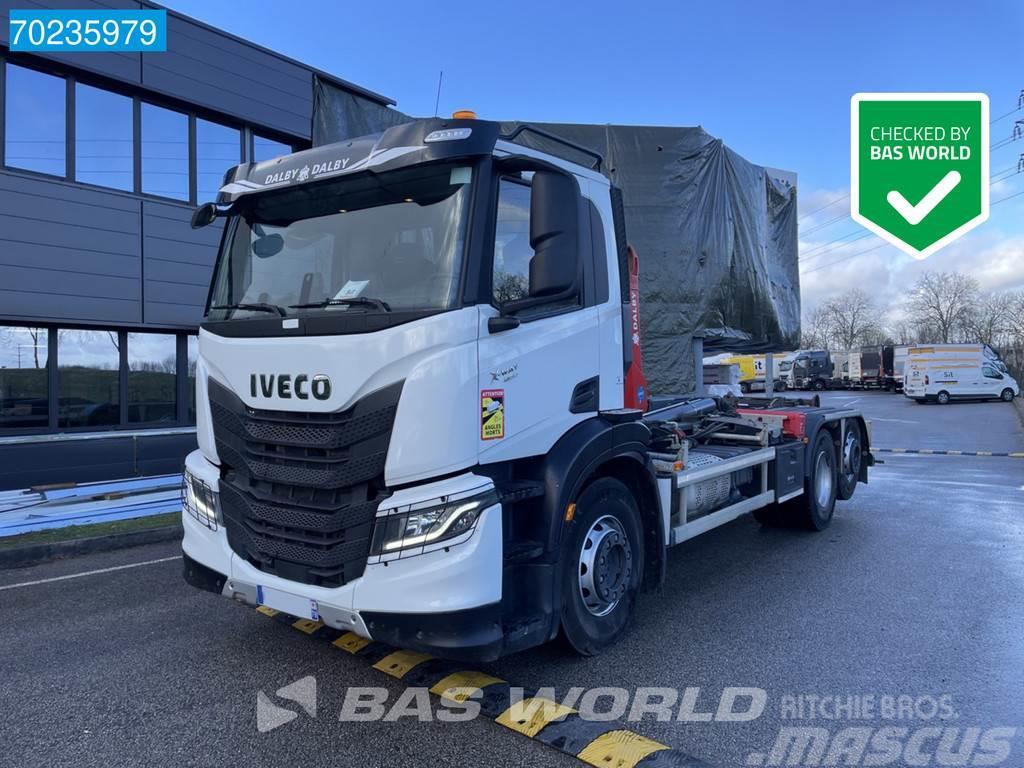 Iveco X-Way 460 6X2 20Tons Dalby XHM3 20 Retarder ACC Eu Vrachtwagen met containersysteem