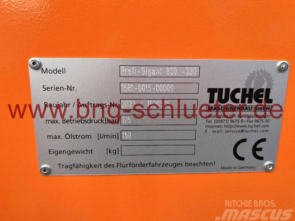 Tuchel Profi Gigant 800 Kehrmaschine -werkneu- Overige terreinbeheermachines