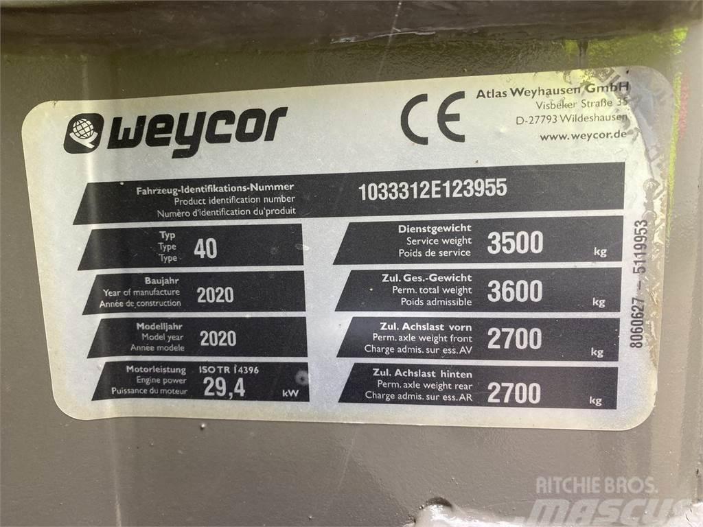 Weycor AR40 Agrar Knik- en schrankladers