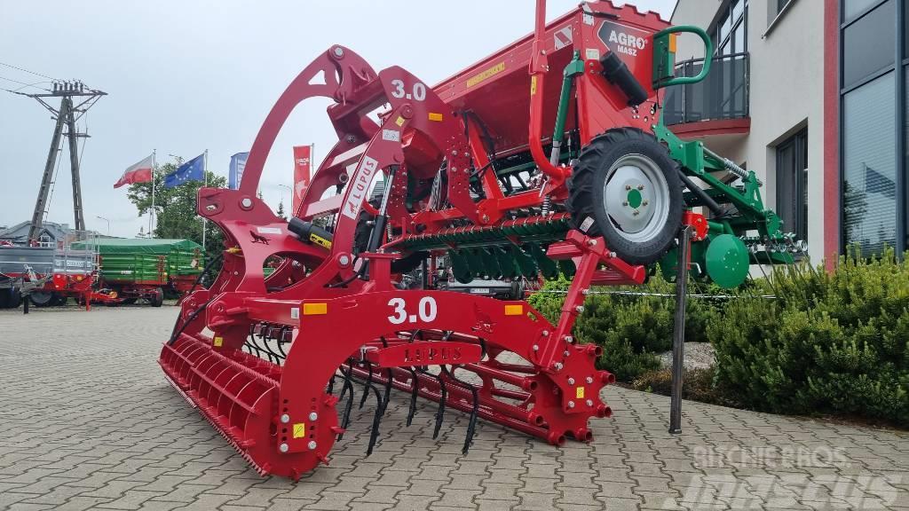 Lupus Cultivating and sowing unit 3m Overige grondbewerkingsmachines en accessoires