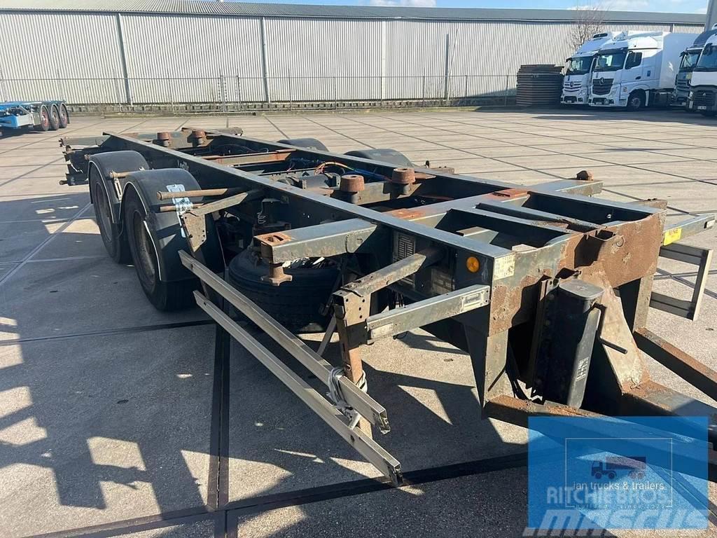 Lecitrailer 2-AXLE BPW BDF CHASSIS 2005 Containerchassis