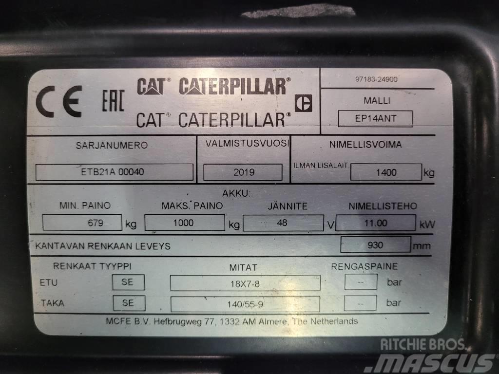 CAT EP14 ANT Elektrische heftrucks