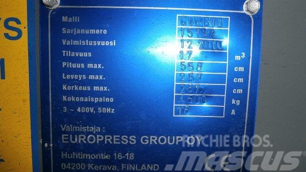 Europress Combio 17m3 Lumikko kylmäkone biojätteel Afvalcompressoren