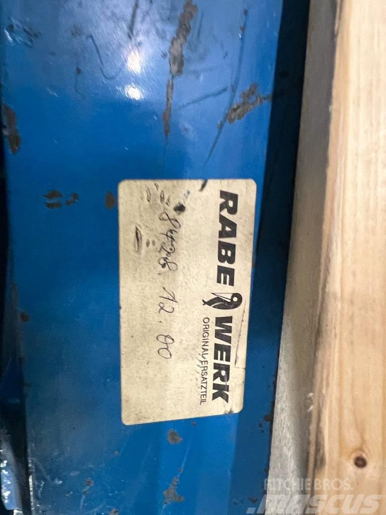 Rabe Rotor/Rotary og Plog/Plows Chassis en ophanging