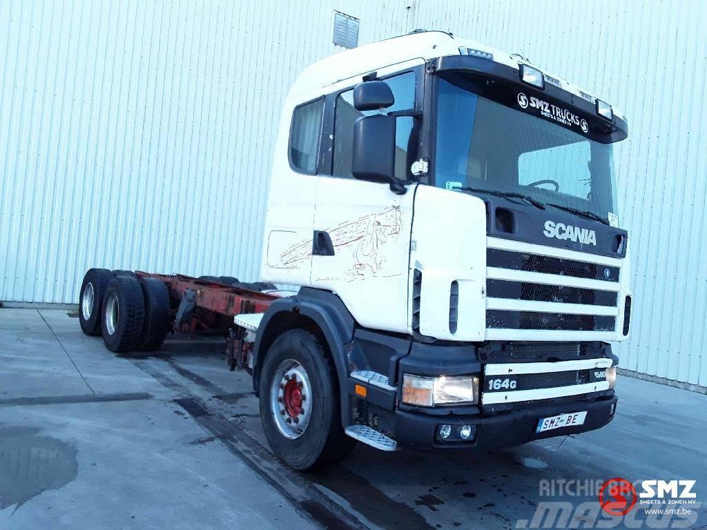 Scania 164 580 6x4 Chassis met cabine