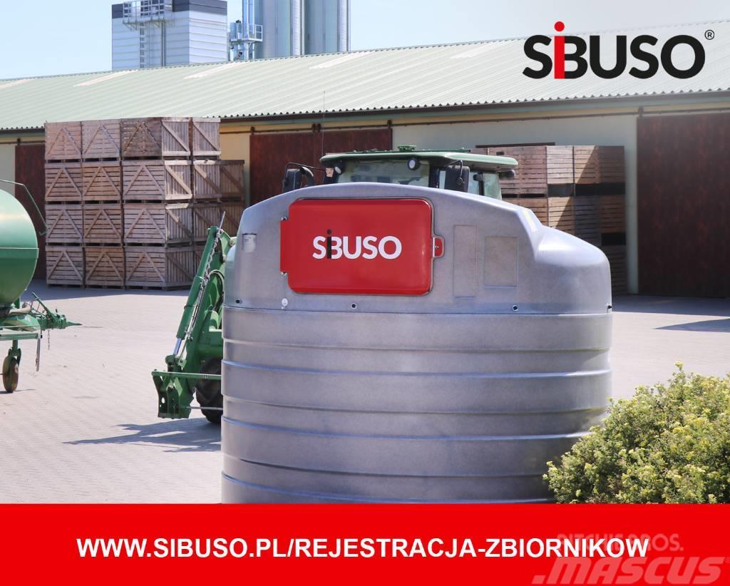 Sibuso 5000L zbiornik dwupłaszczowy Diesel Utiliteitsmachines