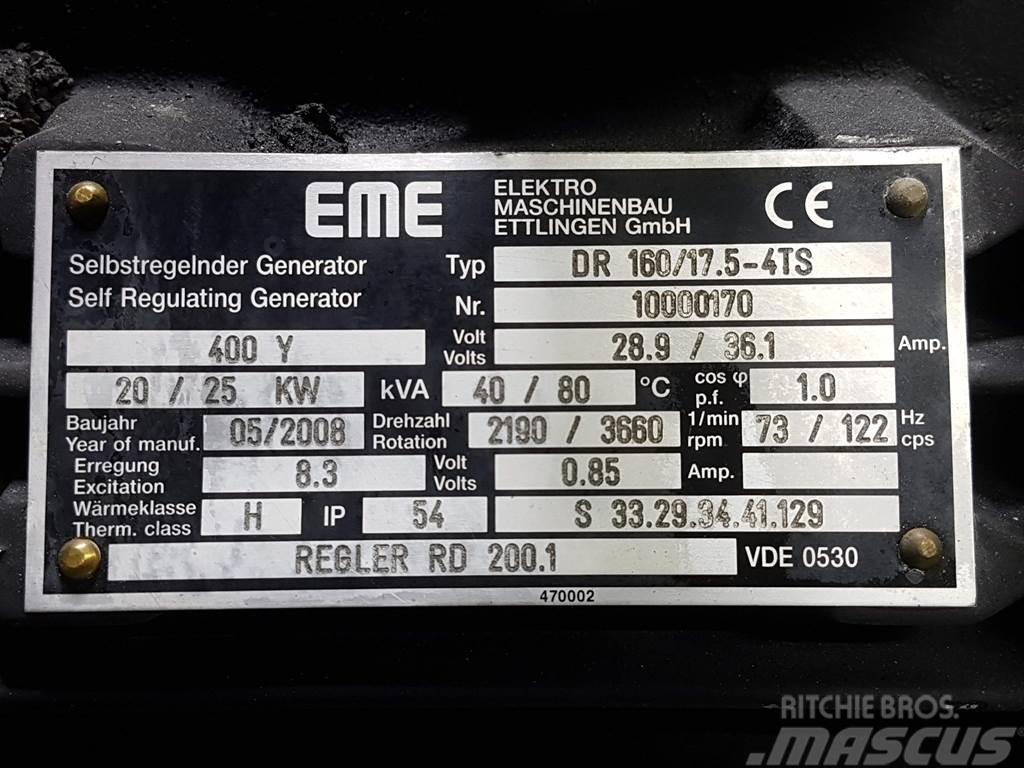 Vögele VISION 5100-2/5103-2-EME DR160/17.5-4TS-Generator Overige generatoren