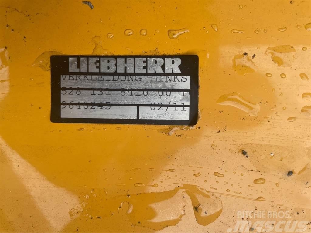 Liebherr A934C-9640245-Covering left/Verkleidung links Chassis en ophanging