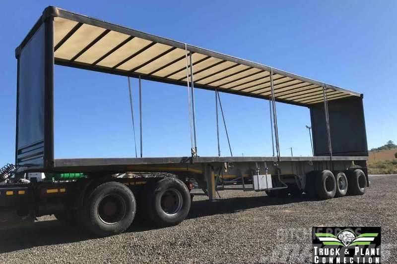 Sa Truck Bodies 2001 SA Truck Bodies 12m Tri Axle Tautliner Overige aanhangers