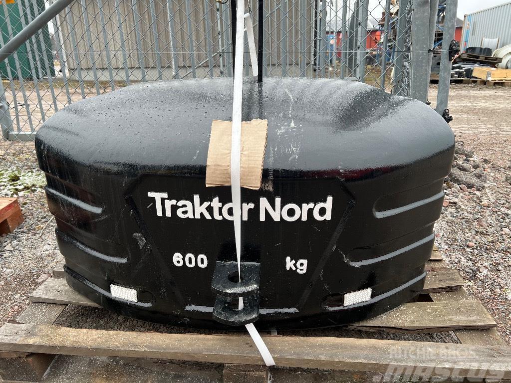  Traktor Nord Frontvikt olika storlekar 600-1800kg Frontgewichten
