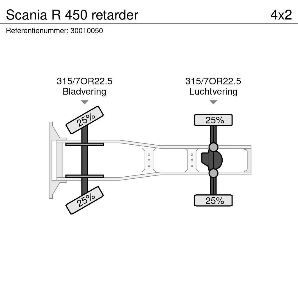 Scania R 450 retarder Trekkers