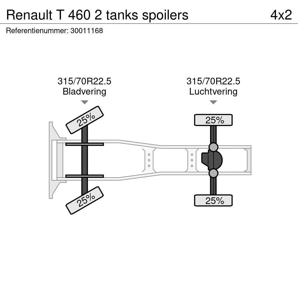 Renault T 460 2 tanks spoilers Trekkers