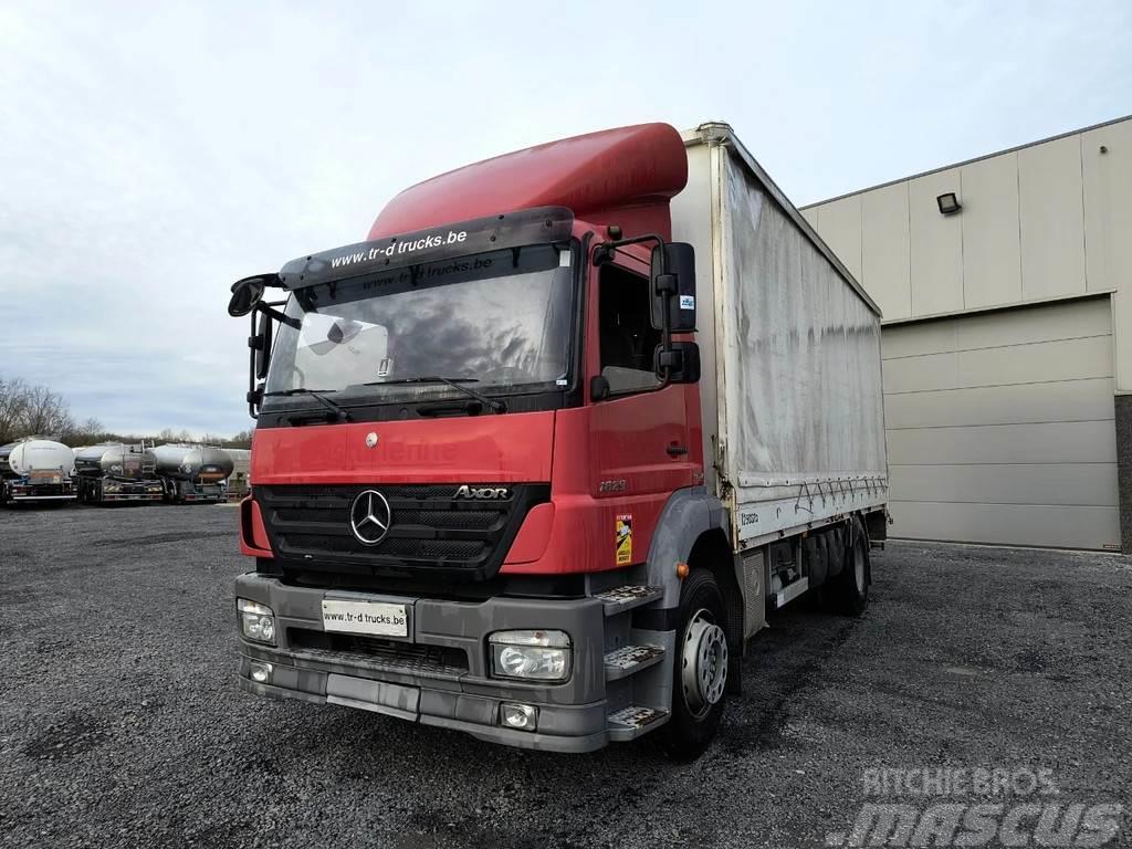 Mercedes-Benz Axor 1829 + D'HOLLANDIA 2000 KG Bakwagens met gesloten opbouw