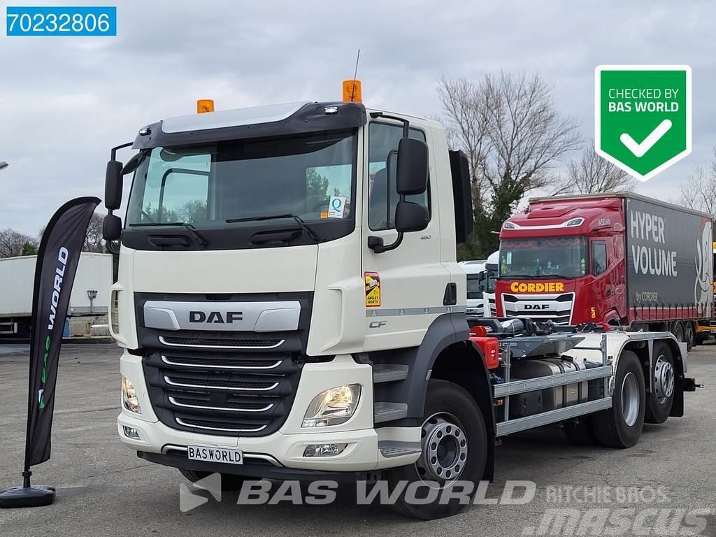 DAF CF 480 6X2 Dalby 20T Abroller ACC Lift-Lenkachse E Vrachtwagen met containersysteem