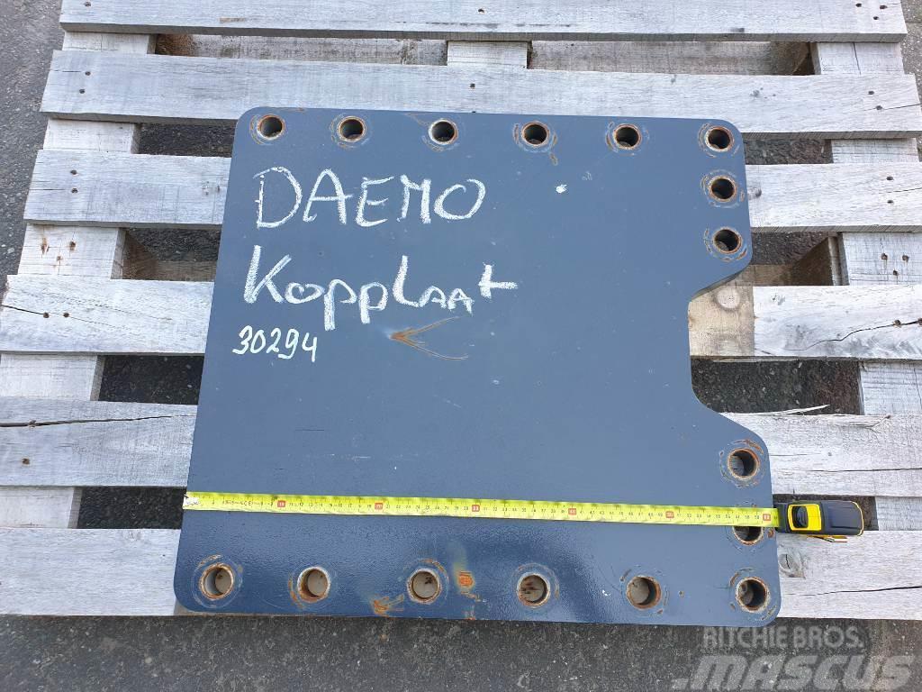 Daemo Head plate DMC330R rotating crusher shear Snelkoppelingen