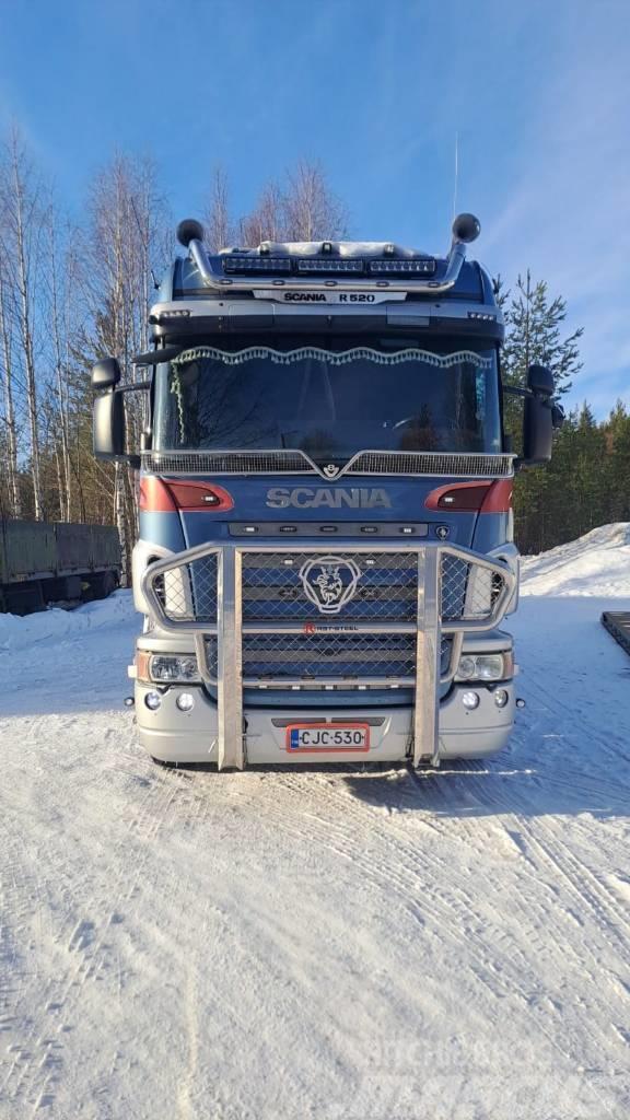 Scania R500 8x2 taittokoukku Vrachtwagen met containersysteem