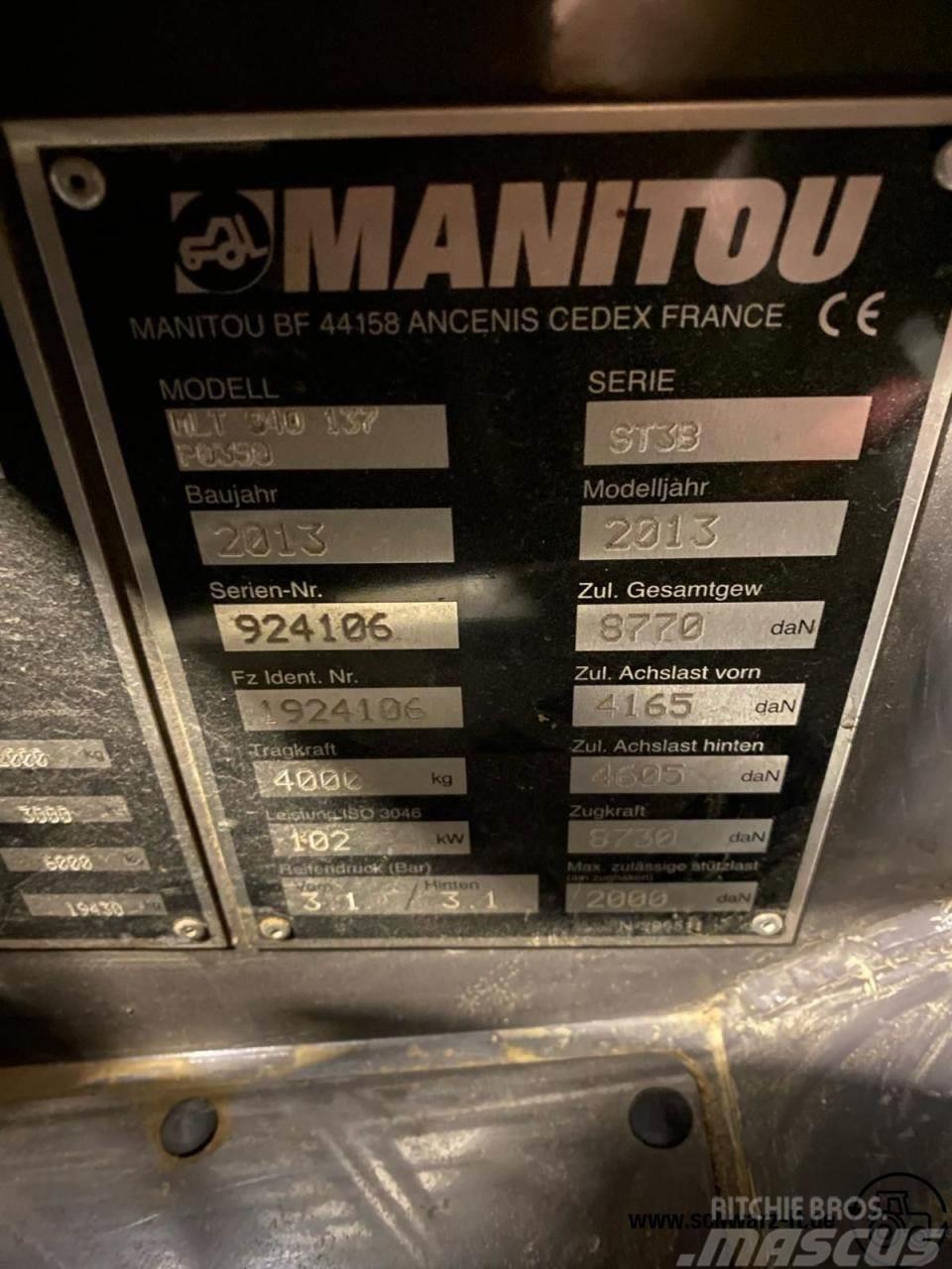 Manitou MLT 840-137 *neue Reifen* Telescoophoogwerkers