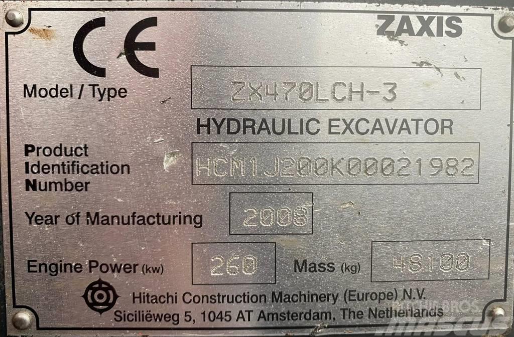 Hitachi ZX 470 LC H-3 Rupsgraafmachines