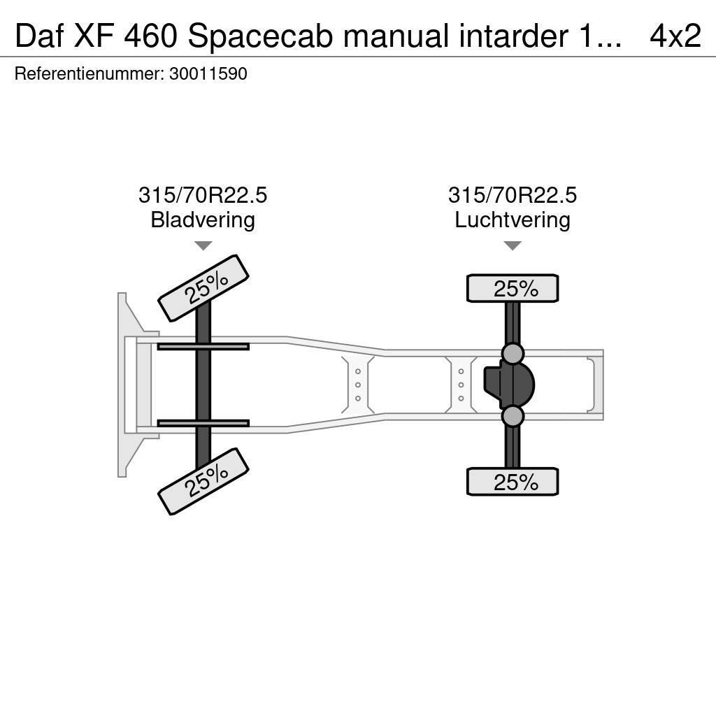 DAF XF 460 Spacecab manual intarder 17/12/15 Trekkers