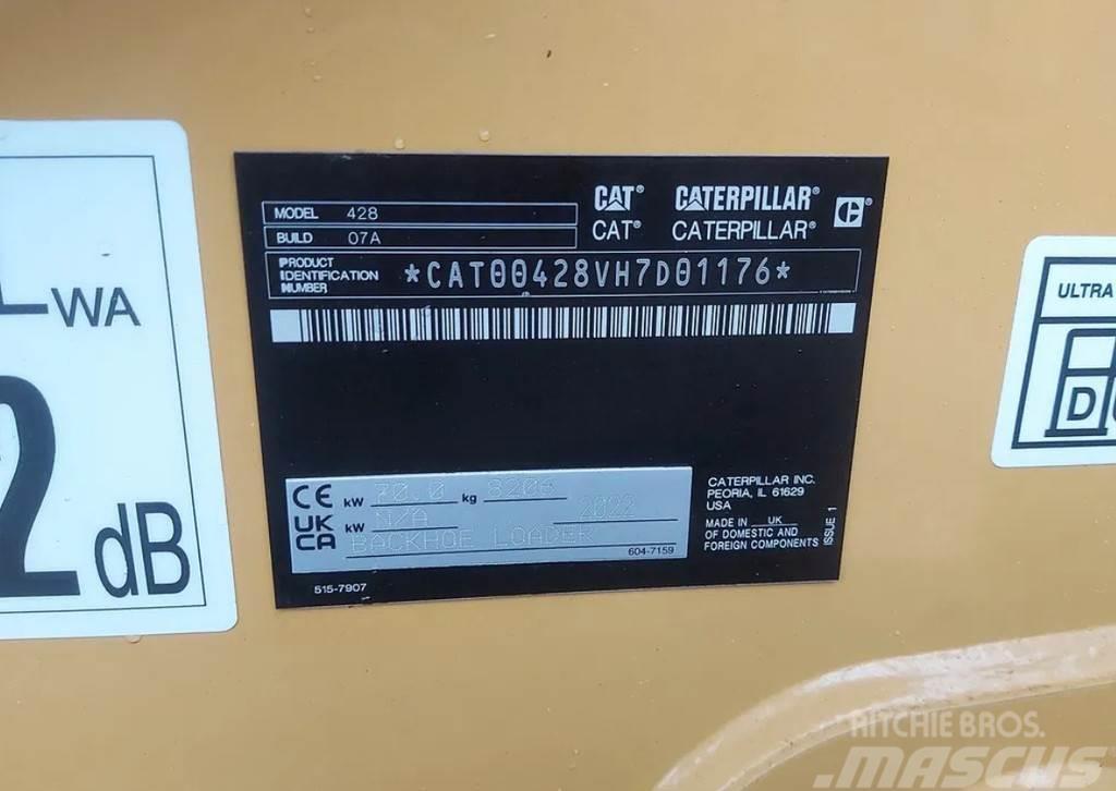 CAT 428 Buldoexcavator Graaf-laadcombinaties