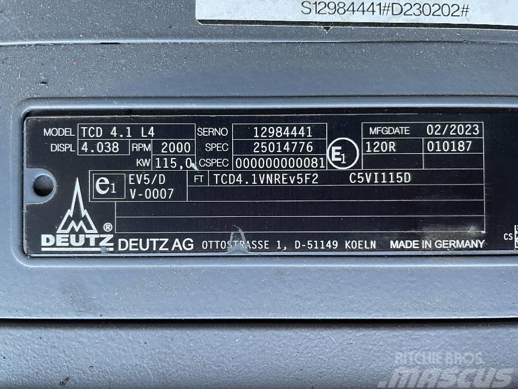 Deutz TCD4.1L4 - 105 kVA Stage V Generator - DPX-19011 Diesel generatoren