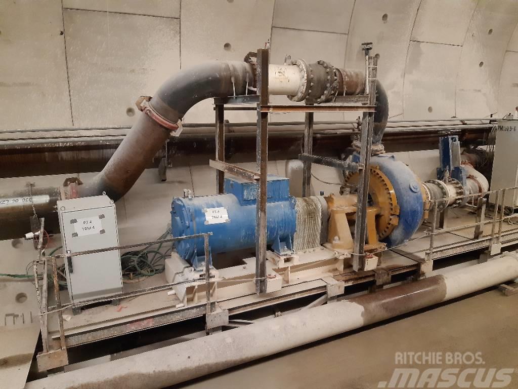  Slurry pump set / Pompe marinage Warman Waterpompen