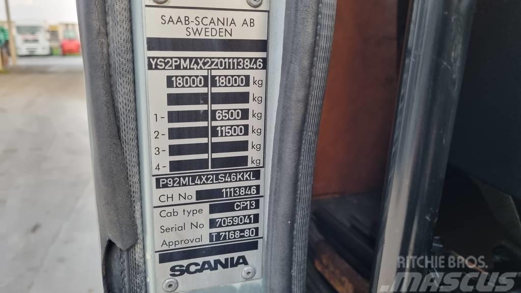 Scania 92H 300 4x2 stake body - spring Platte bakwagens