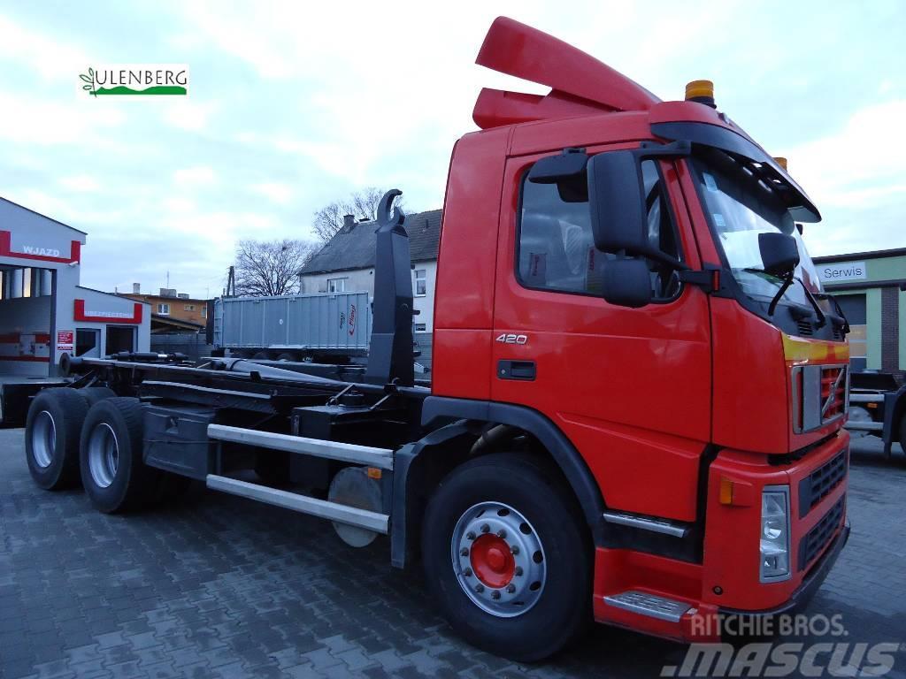 Volvo hakowiec 420 FM 6x4 2005 Containerchassis