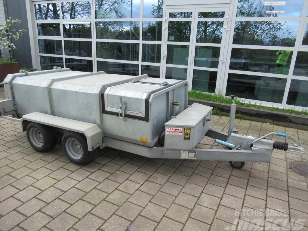  E.S.V.E AWK 2000 Kipper Gesloten Vloeistof Contain Gesloten opbouw trailers