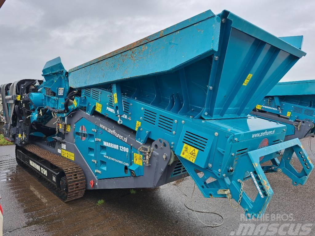 PowerScreen Warrior 1200 Mobiele zeefinstallaties