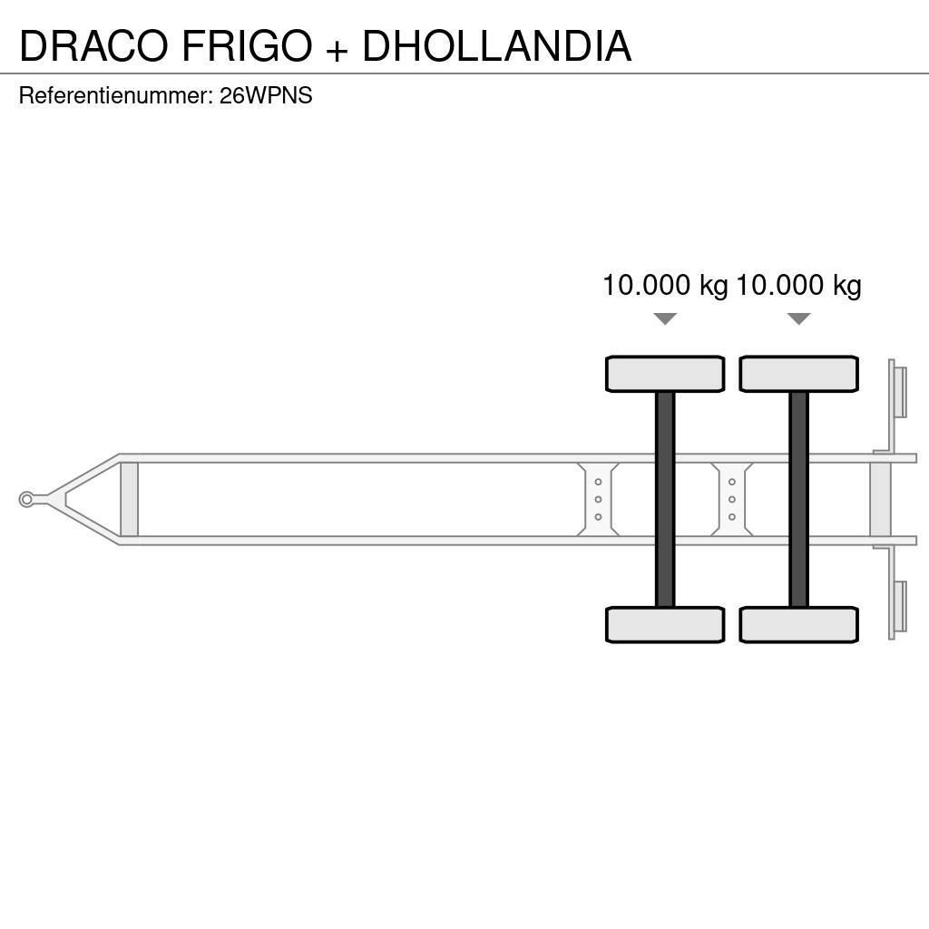 Draco FRIGO + DHOLLANDIA Koel-vries trailer