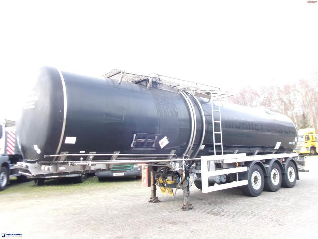 Crossland Bitumen tank inox 33 m3 / 1 comp + compressor + st Tankopleggers